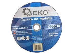 Pjovimo diskas Geko G00018, 230 mm x 2.5 mm x 22.23 mm