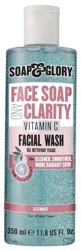 Näo puhastusgeel Soap & Glory Face Soap & Clarity 3-in-1 Daily Vitamin C, 350.0 ml