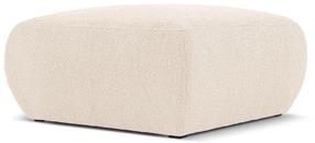 Pufas Micadoni Home Molino Boucle, smėlio sp., 75 cm x 75 cm x 36 cm