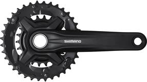 Eesmine hammasrattaplokk Shimano Acera FC-MT210-2, alumiinium/teras, must v.