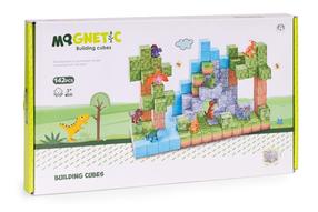 Magnetinis konstruktorius Building Cubes, 142 vnt., įvairių spalvų