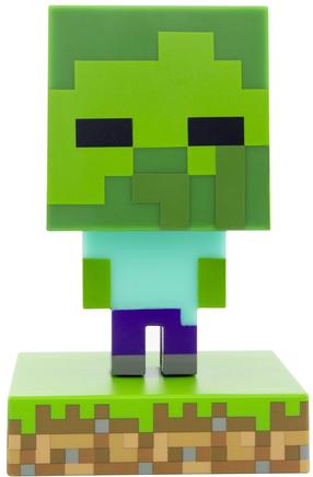 Lampa Paladone Minecraft Zombie Icon, daudzkrāsaina