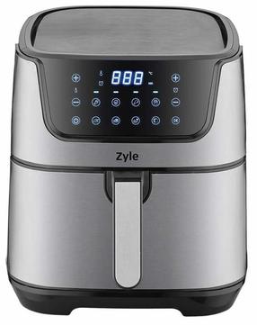 Aerogrils Zyle ZY895SAF, sudraba krās./melna krās., 1800 W, 7 l