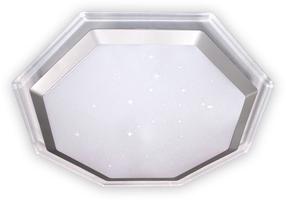 Lampa griesti CristalRecord Otto, LED, 3000 - 6000 °K, balta krās. / balta krās., 53.5 x 53.5 cm
