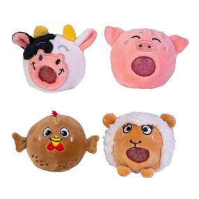 Stressivastane mänguasi Barnyard, 8 cm, (värv/disain valitakse juhuslikult)