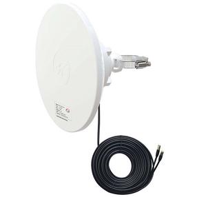 Antena HiSmart 5G LTE CBRS 2x2 MIMO Dish, 3300 - 4200 MHz