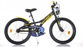 Vaikiškas dviratis, vaikų Dino Bikes Batman BOTTARI.620-BT, juoda sp./geltona sp., 20"