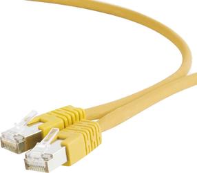 Laidas Gembird RJ-45 S/FTP Cat6A LSZH PP6A-LSZHCU-Y-1M RJ-45 8P8C, RJ-45 8P8C, 1 m, geltona sp.