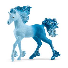 Mängukujuke Schleich Elementa Water Flames Unicorn Foal 70758, 9.2 cm, sinine v.