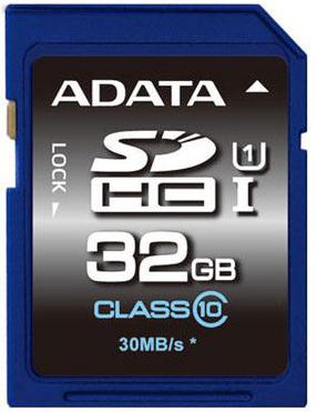 Карта памяти A-Data Premier UHS-I U1, 32 GB