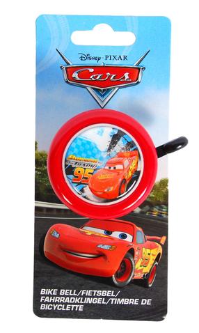 Dviračio skambutis Volare Disney Pixar Cars, aliuminis, raudona sp.