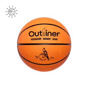 Krepšinio kamuolys Outliner TRLED-1001 G -7, 7 dydis, oranžinė sp.