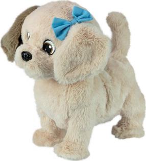 Prece ar bojātu iepakojumu. Rotaļu dzīvnieks suns Tm Toys Meggy, brūna krās.