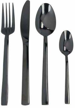 Söögiriistade komplekt Mikasa Ciara Diseno, must v., 16 tk.