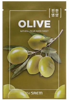 Маска для лица The Saem Natural Olive, 21 мл