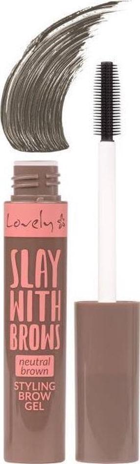 Гель для бровей Lovely Slay With Brows, 3.1 г, коричневый цв. 01