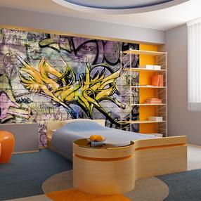 Fototapeet Artgeist Stunning Graffiti 4XLNEW010112, 280 cm x 280 cm