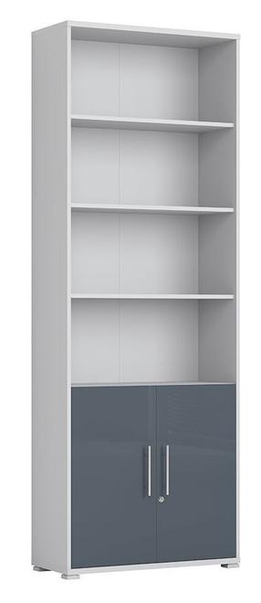 Pastatoma lentyna Office Lux REG2D220, pilka, 79 cm x 35 cm x 221.2 cm