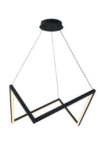 Šviestuvas lubų Domoletti Gala 2024026-D, LED, 4000 °K, 0 x 40 W, juoda sp. / juoda sp.