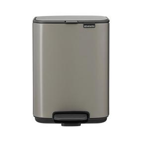 Atkritumu tvertne Brabantia Bo, platīna krās., 4 l, 26.8 cm x 20.5 cm