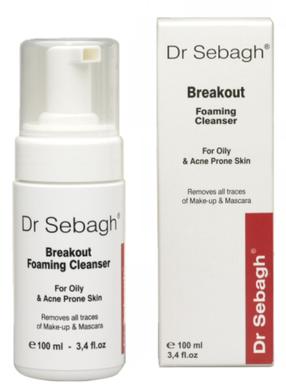 Attīroša sejas puta Dr. Sebagh Breakout Oily & Acne Prone Skin, 100 ml