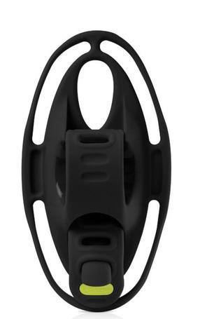 Telefono laikiklis dviračiams ir paspirtukams Beaster Bike Tie 4 BK20052-BK, silikonas, juoda sp.