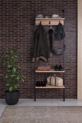 Riidestange Kalune Design Nina 379VLV2901, 180 cm, must v./hele pruun v.