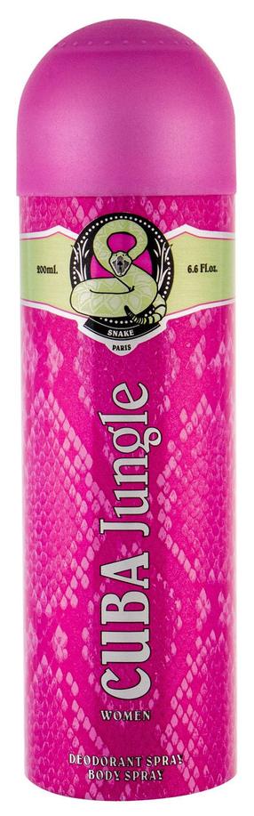 Moteriškas dezodorantas Cuba Jungle Snake, 200 ml