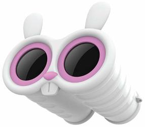 Игрушечный бинокль Eastcolight Junior Binoculars Rabbit, белый цв./розовый цв.