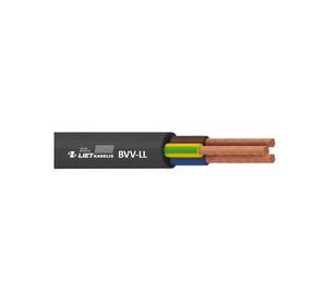 Kabelis Lietkabelis BVV-LL, Eca, 3 x 1.5 mm², 100 m