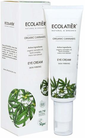 Paakių kremas Ecolatier Organic Cannabis, 30 ml