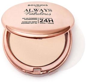 Kompakts pulveris Bourjois Paris Always Fabulous, SPF 20, 100 rose ivory, 7 g