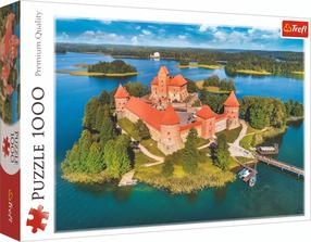 Dėlionė Trefl Trakai Castle 10664T, 48 cm x 68.3 cm, 1000 vnt., įvairių spalvų