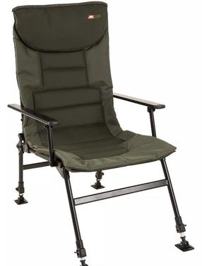 Saliekamais tūrisma krēsls JRC Defender Hi-Recliner Armchair, zaļa krās.