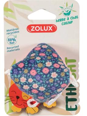 Žaislas katėms su katžole Zolux 580754, mėlyna sp./įvairių spalvų, 4.2 cm