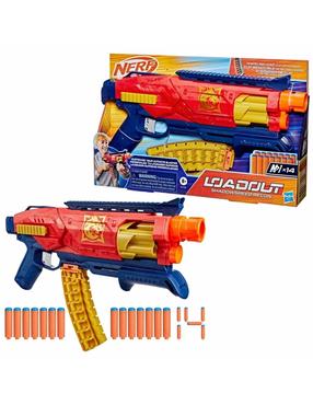 Rotaļu ierocis ar lodēm Hasbro Nerf Loadout Shadowspeed G1760 Oranža krās.