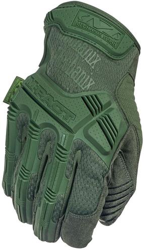 Darbo pirštinės Mechanix Wear M-Pact Olive Drab MPT-60-009, alyvuogių žalia sp., M, 2 vnt.