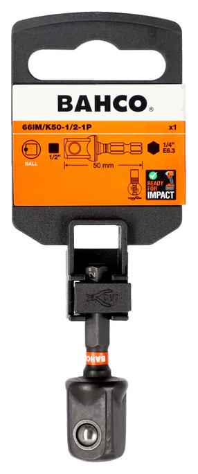 Löögiadapter Bahco, 50 mm, 1/4", 1/2", 3/8"