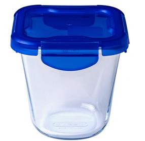 Dėžutė maistui Pyrex Cook & Go, 0.8 l, 12 cm x 12 cm, skaidri sp.