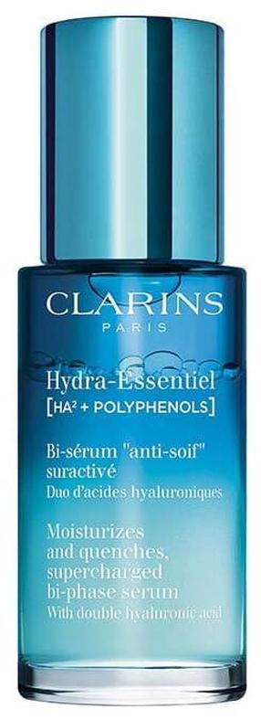 Sejas serums Clarins Hydra-Essentiel Bi-Phase, 30 ml