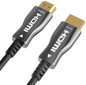 Оптический кабель Claroc FEN-HDMI-20-20M HDMI A, HDMI A, 20 м, черный цв.