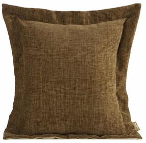 Dekoratyvinės pagalvėlės užvalkalas Elegant, ruda, 55 cm x 55 cm