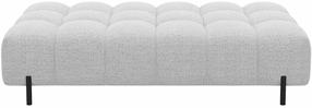 Pufs Ferivo Royal 01 Boucle, balta krās., 137 cm x 68 cm x 37 cm