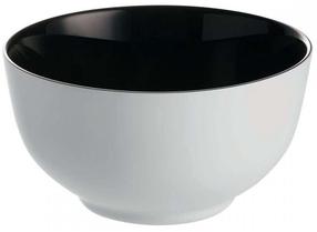 Maza bļoda Luminarc Alix, balta krās./melna krās., 14.5 cm, 0.75 l