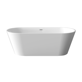 Vonia, laisvai pastatoma Invena Limnos AN-00-120-M, 170 cm x 75 cm x 58 cm, ovalas, balta sp.
