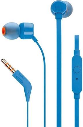 Juhtmega kõrvaklapid JBL T110, sinine v.