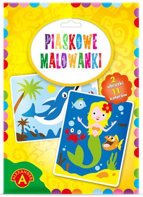 Liivamaaling Alexander Sand Coloring Book, mitmevärviline