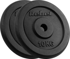 Disku svari Rebel Active, 2 x 10 kg