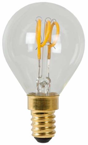Lemputė Lucide P45 LED, E14, 2700 °K, E14, 3 W, 210 lm