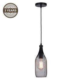 Valgusti rippuv Domoletti Mesh MD41090-1, E27, 1 x 40 W, must v. / must v.